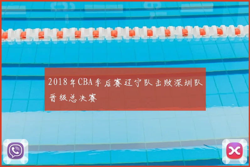 2018年CBA季后赛辽宁队击败深圳队晋级总决赛