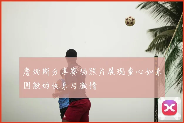 詹姆斯分享赛场照片展现童心如乐园般的快乐与激情