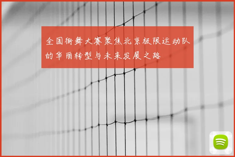 全国街舞大赛聚焦北京极限运动队的华丽转型与未来发展之路