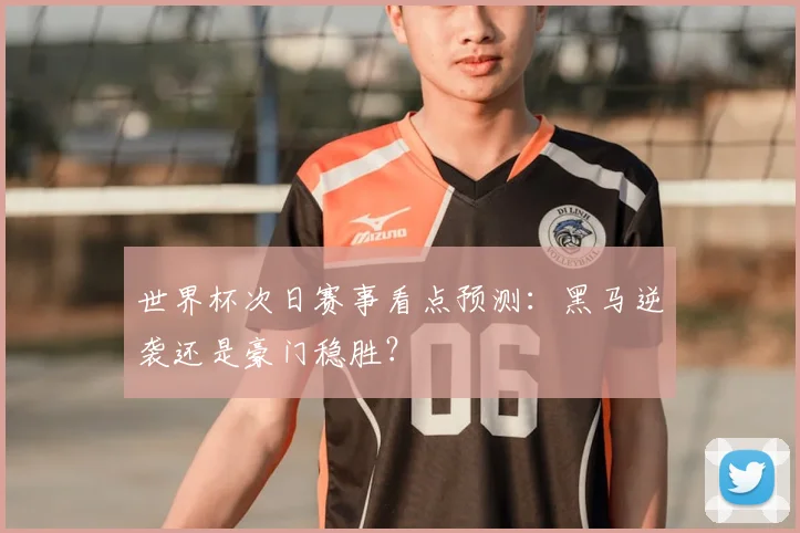 世界杯次日赛事看点预测：黑马逆袭还是豪门稳胜？