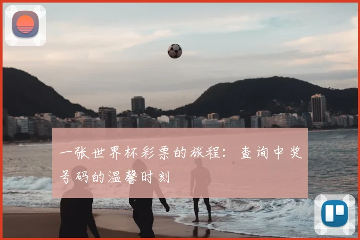 一张世界杯彩票的旅程：查询中奖号码的温馨时刻